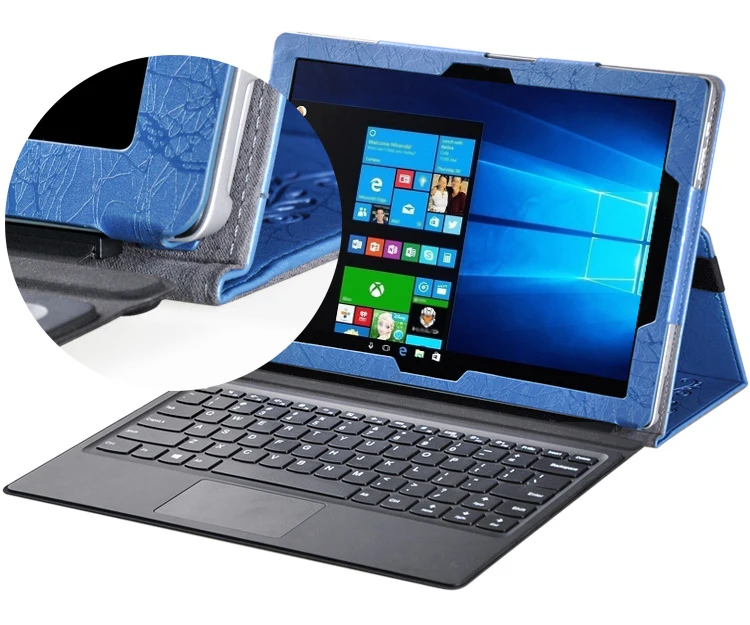 Защитный кожаный чехол с цветочным принтом для lenovo Ideapad Miix510 Miix 510, 12,2 дюймов, чехол-подставка для планшета с рисунком+ стилус