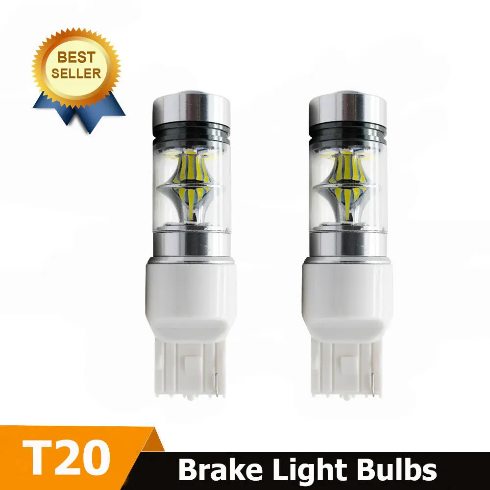 

2 шт., автомобильные светодиодсветодиодный лампы 100 Вт T20 7440 7443 20SMD