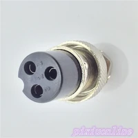 1pcs gx16 3 pin female diameter 16mm wire panel connector l81y circular aviation plug high quality on sale