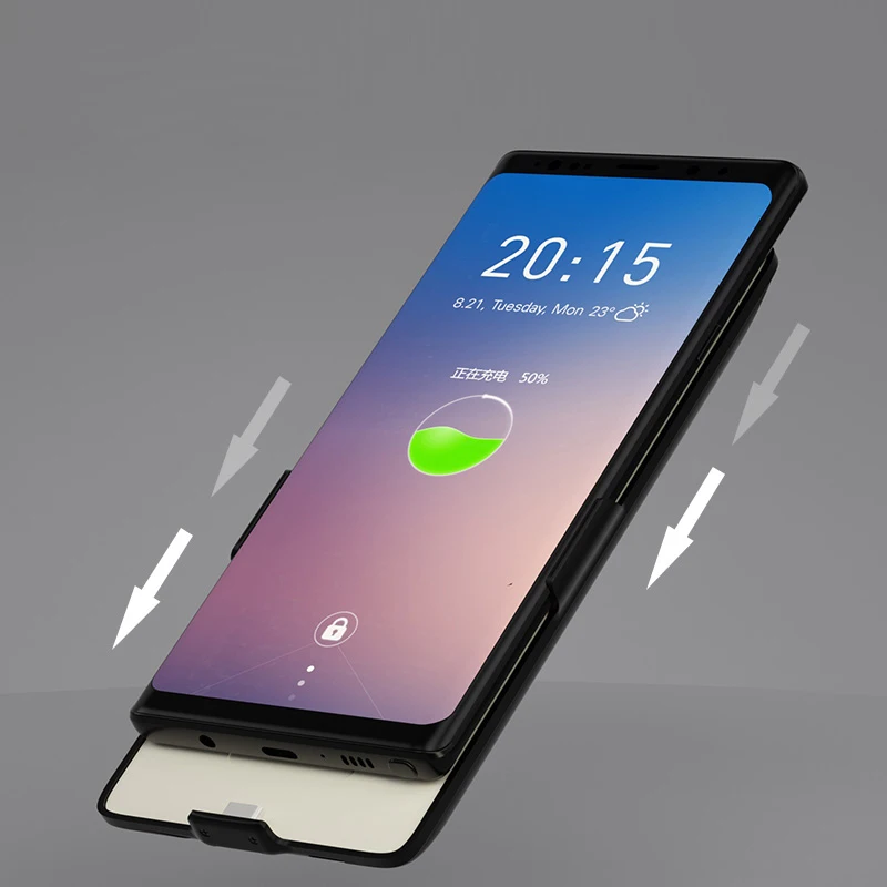 Для samsung Note 9 2018 корпус батареи 7000 мАч переносной заряжающий чехол Защитный Ультра
