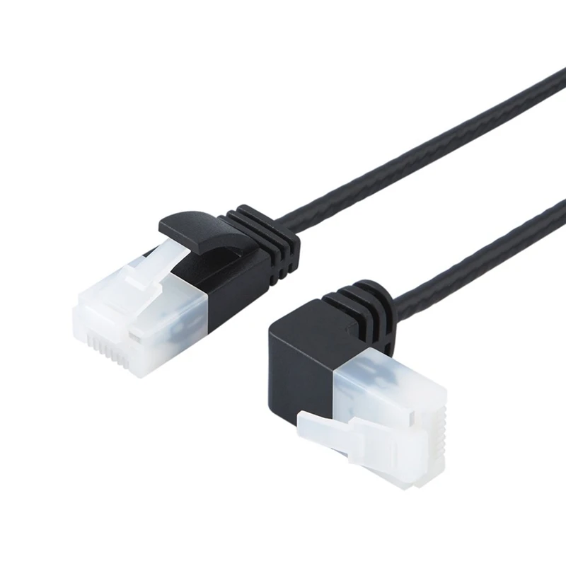 Ультратонкий Ethernet кабель Cat6a с поворотным углом сетевой патч UTP Cat 6a (Категория 6)