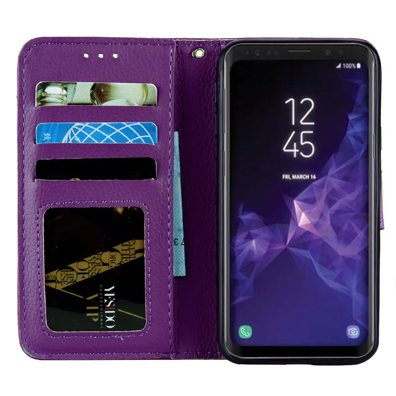 For Samsung Galaxy S9 plus s 9plus Case Duos TD-LTE for S 9 Protective Shockproof Covar Flip wallet bag | Мобильные телефоны и