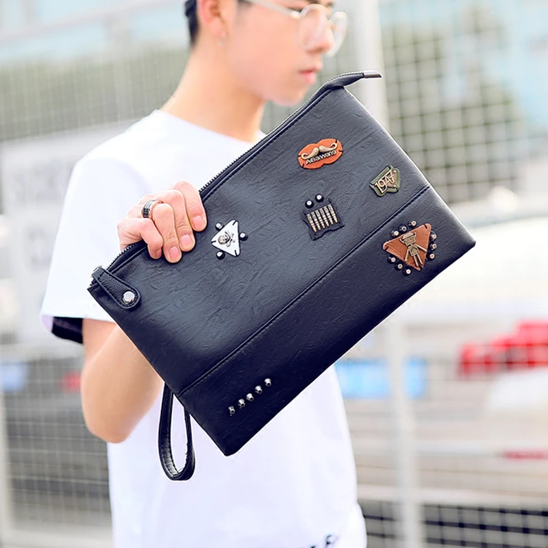 Tidog новая сумка с заклепками мужская модная клатч|clutch bag|hand bagbag f |