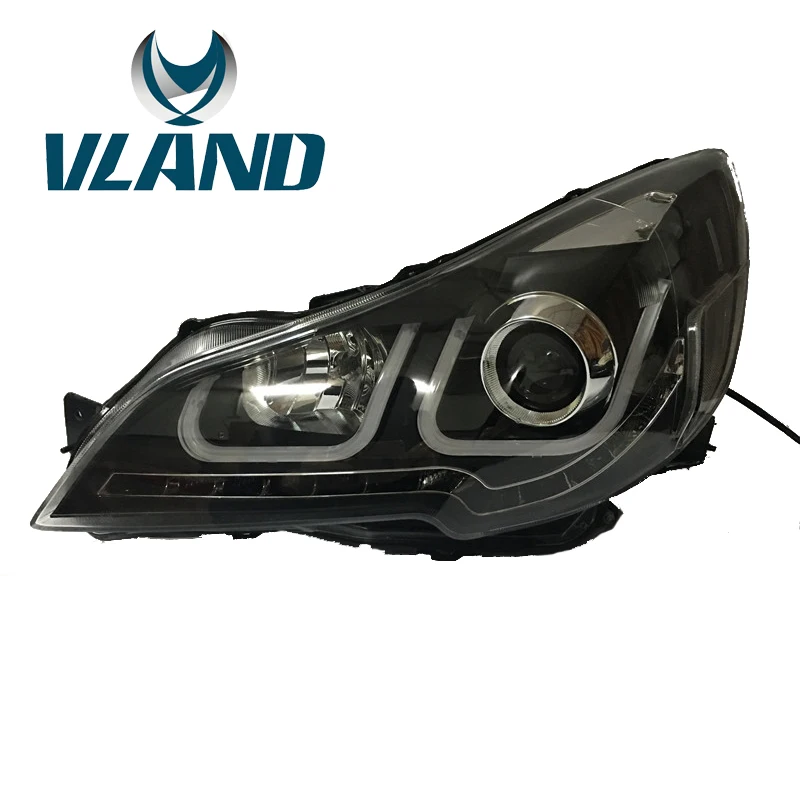 VLAND завод для автомобильных фар Subaru Outback 2014 2016 светодиодный светильник DRL H7