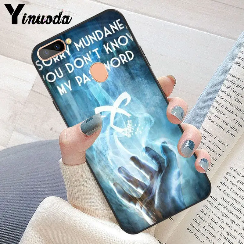 Чехол для телефона Yinuoda shadowhunters DIY с принтом OPPO R17 Neo R11S Plus R9 R9S | Мобильные телефоны и