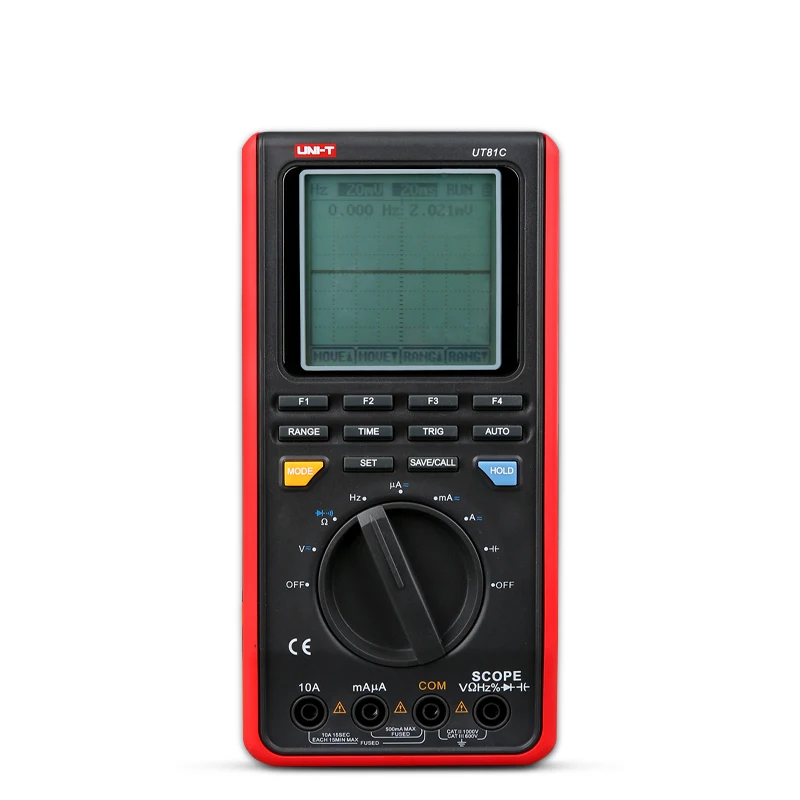 Цифровой Ручной осциллограф UT81B UT81C электрические инструменты Входная