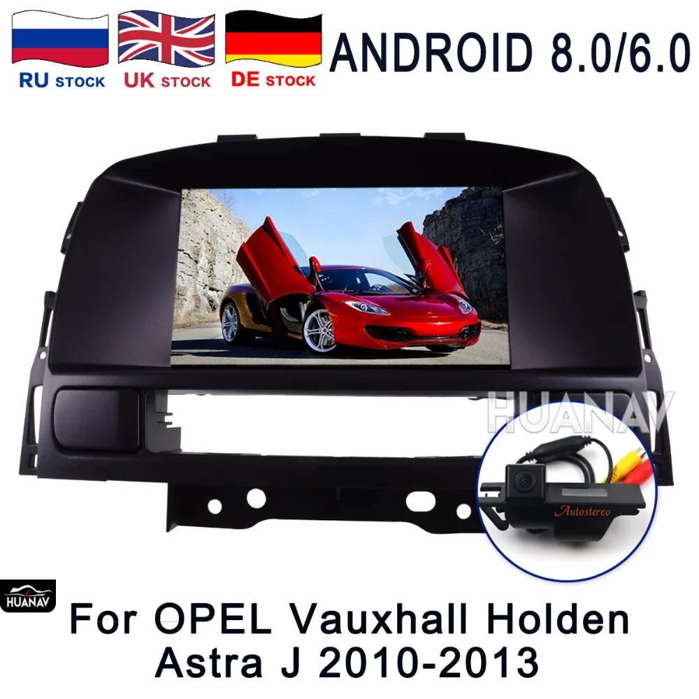 Автомобильный dvd плеер gps навигация для OPEL Vauxhall Holden Astra J 2013 2010 Мультимедиа Android8.0 4