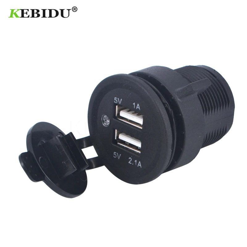 Зарядное устройство kebidu для мотоцикла с 2 портами USB 5 В 1 а/1 А|Зарядные устройства