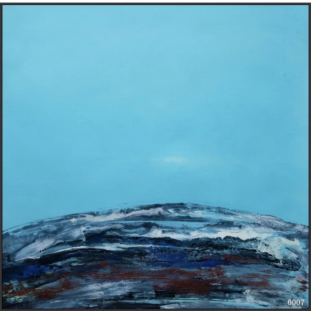 Картина маслом на холсте абстрактная оригинальная для гостиной домашнего декора