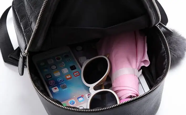 Черный белый цвет мини рюкзак для женщин камень узор кожа рюкзаки обувь девочек