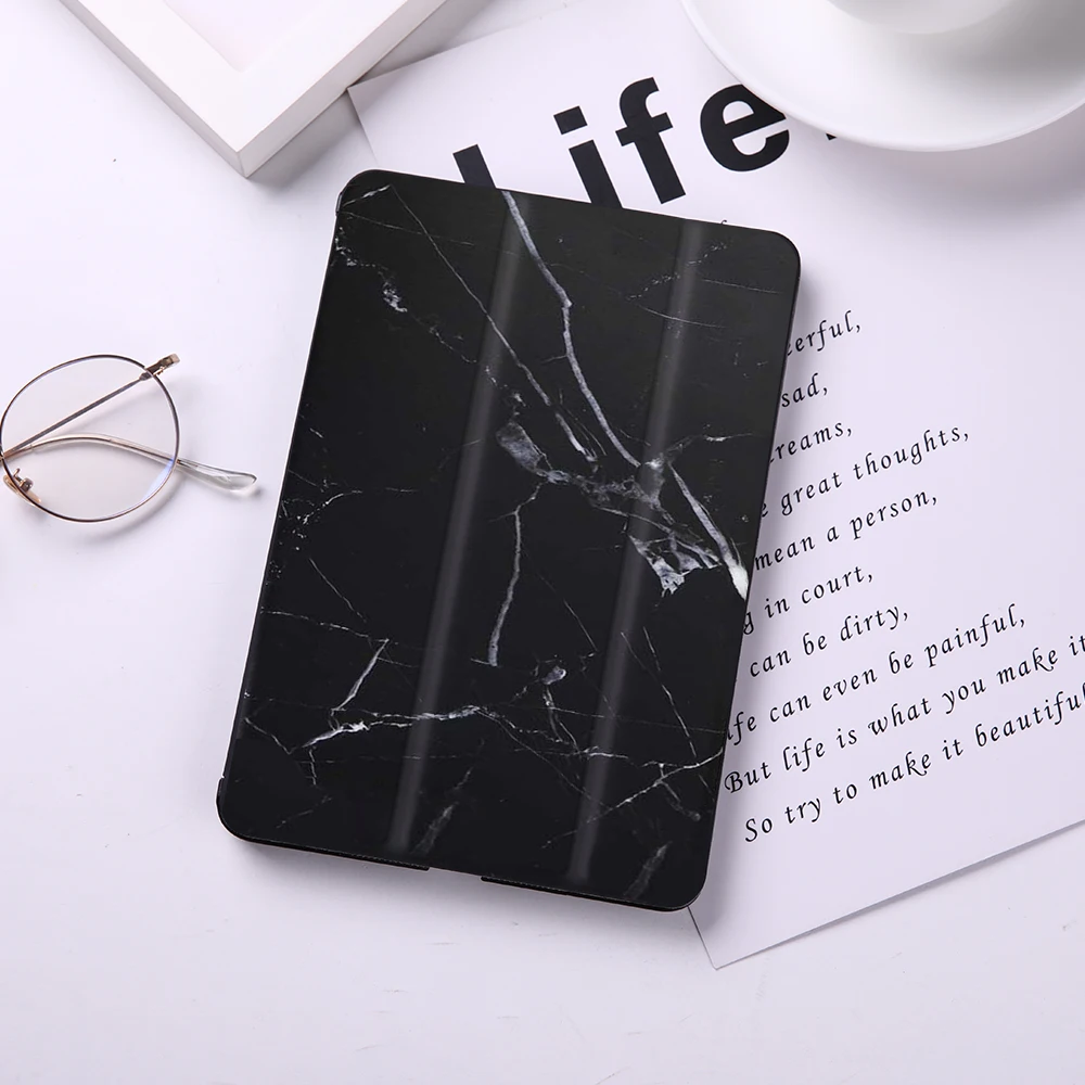Для iPad 9,7 чехол жесткий мраморный узор планшет смарт-чехол для iPad 9,7 Air 1 2 Mini 1 2 3 4 5 iPad 2/3/4 Funda Capa
