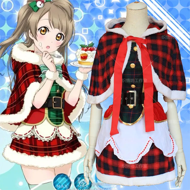 LoveLive! Рождество awaken серии все персонаж косплей костюм японского аниме любовь LIVE Униформа выходной костюм одежда