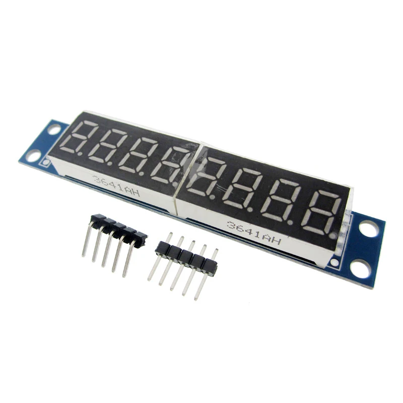 HAILANGNIAO 1 шт./лот MAX7219 светодиодный модуль 8 разрядный 7 сегментный цифровой дисплей