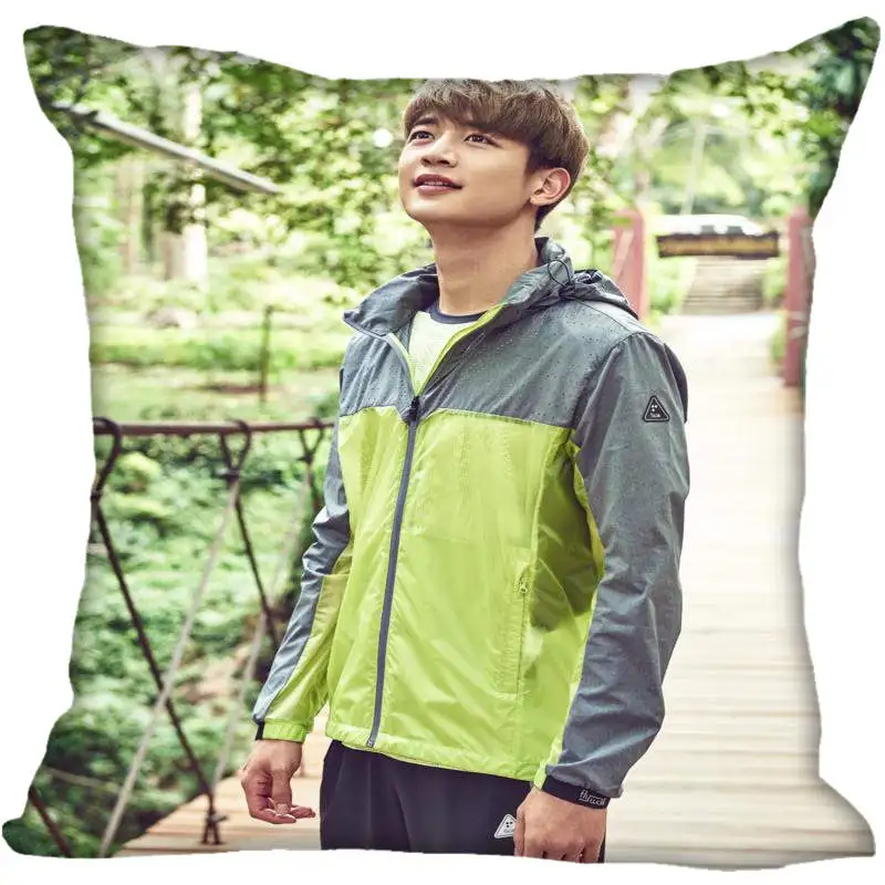 Новинка наволочки KPOP Choi Minho с принтом квадратная шелковая наволочка домашние