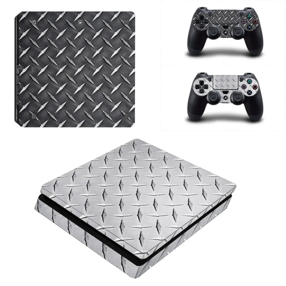 Аксессуары игры для Playstation 4 PS4 Slim Console Наклейка кожи наклейки + 2 предмета
