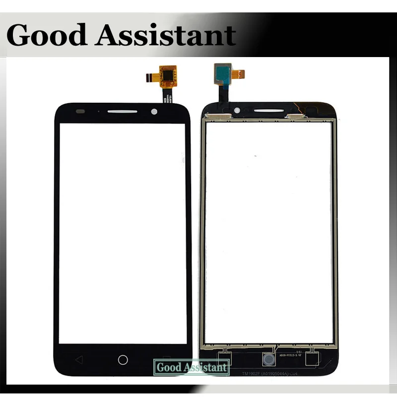 10 шт./лот высокое качество белый/черный чехол с откидной крышкой для Alcatel One Touch Pixi 3