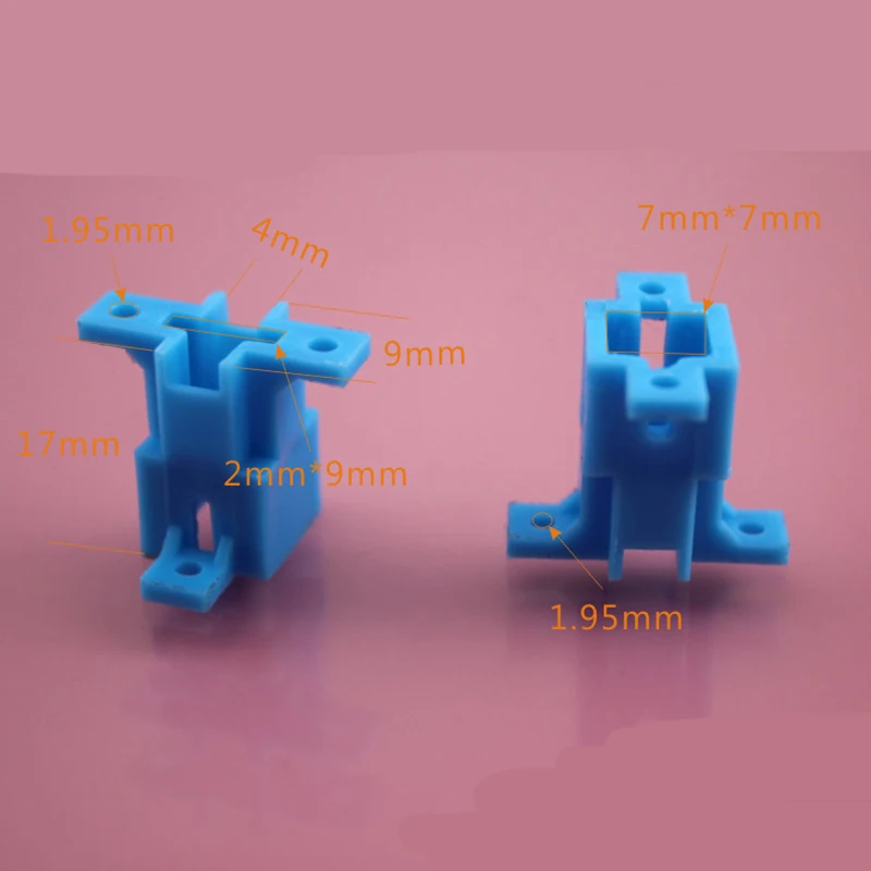 10/100pcs Tripod/double plug plastic connector/diy toy parts/technology model/rc car robot parts/baby toys for children | Игрушки и