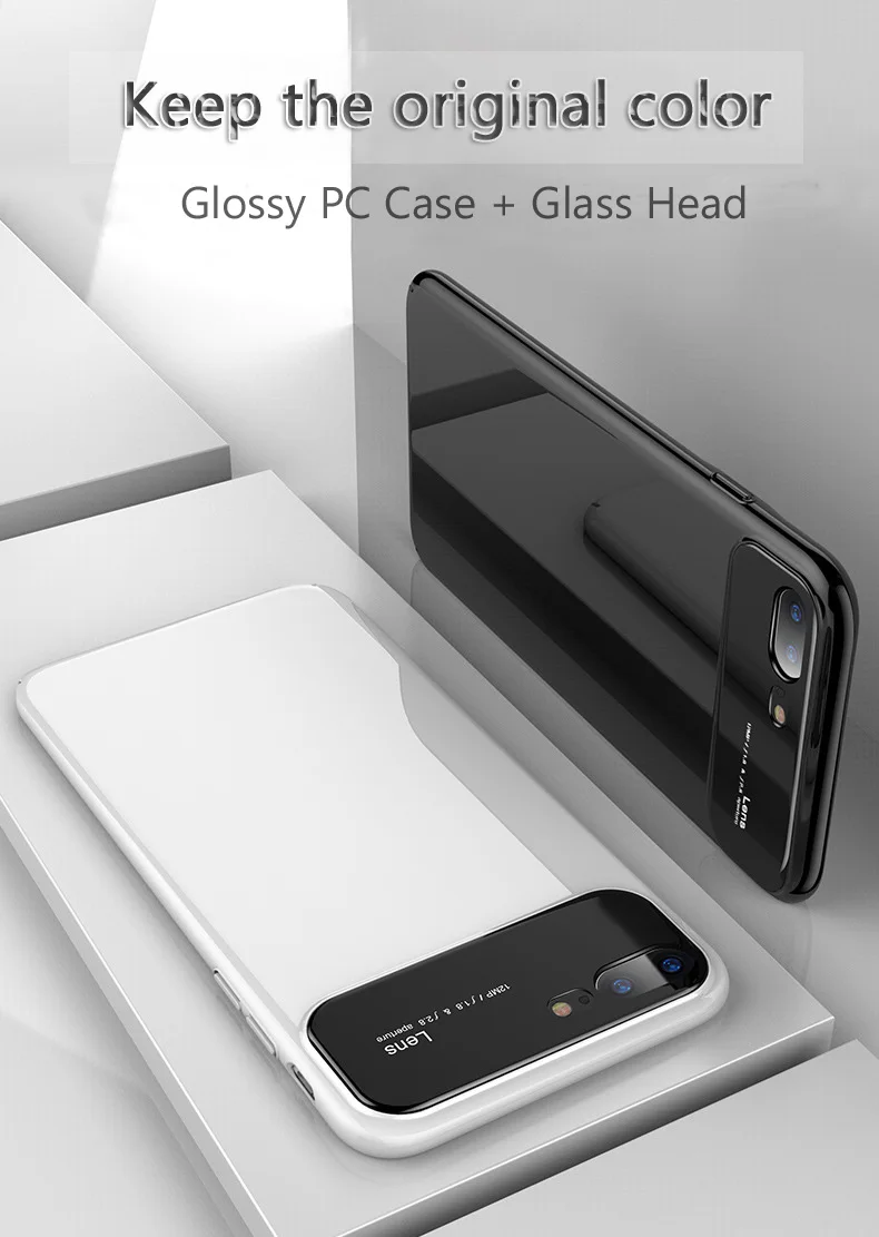 Блестящий глянцевый чехол из поликарбоната для iPhone 11 Pro 7 8 Plus X XR XS Max на APPLE i Phone 6S Желтый чехол для телефона противоударный чехол