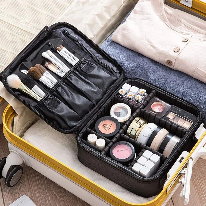 Профессиональный органайзер для макияжа Bolso Mujer косметический чехол путешествий