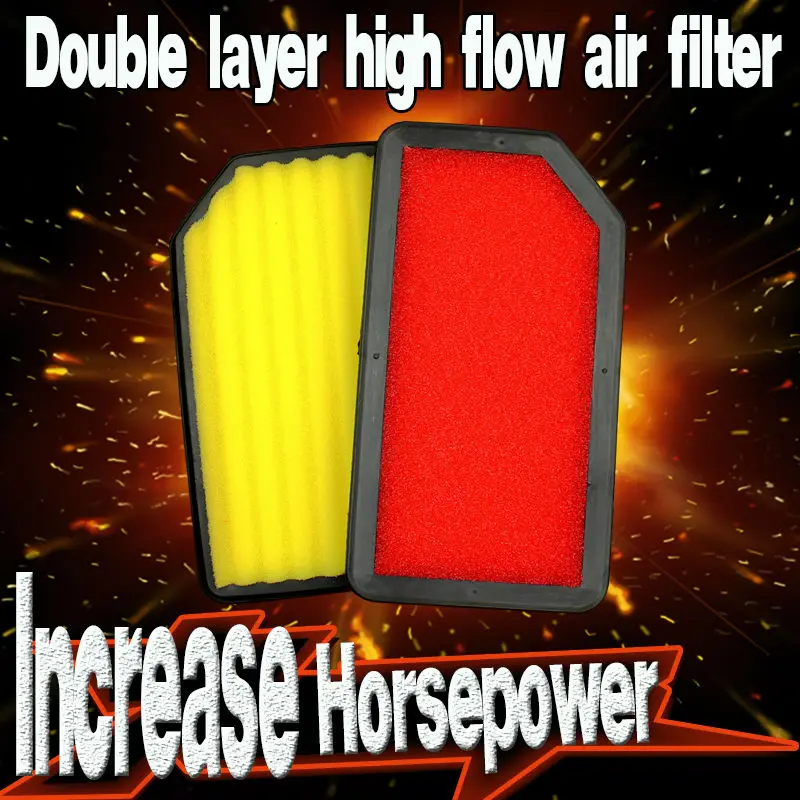 Воздушный фильтр высокого потока fit KIA SOUL 1 6 2 0 2008-2013 (матч кН 33-2960) | Воздушные