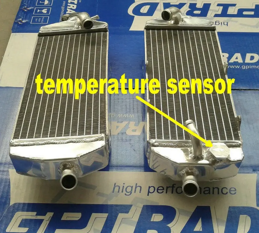 Алюминиевый радиатор для KTM 400 450 525 MXC/EXC 03 04 05 06 07 2003 2004 2005 2007|radiation emf|radiator aluminumradiation