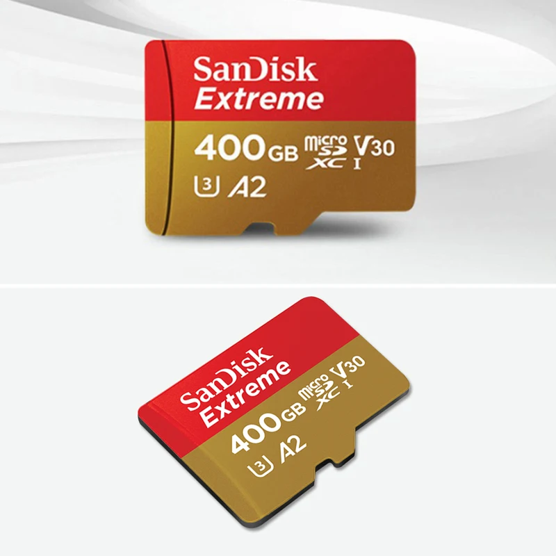 Sandisk Новинка Экстремальная Micro SD карта U3 A2 microSDXC V30 карта памяти 64G128G256G TF карта скорость до 160 МБ/с./с SD карты