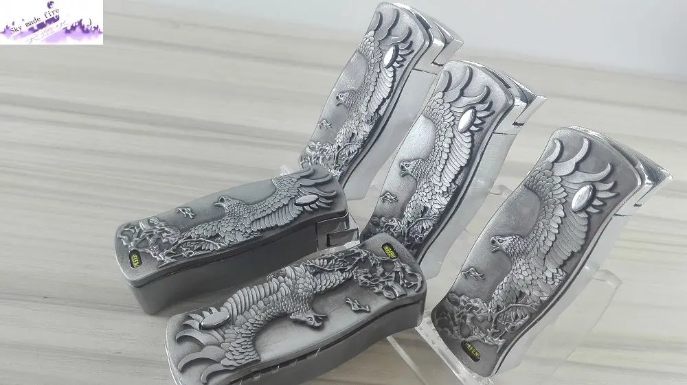 Набор курить пластмассы портсигар орлами резьба зажигалка новинка забавные