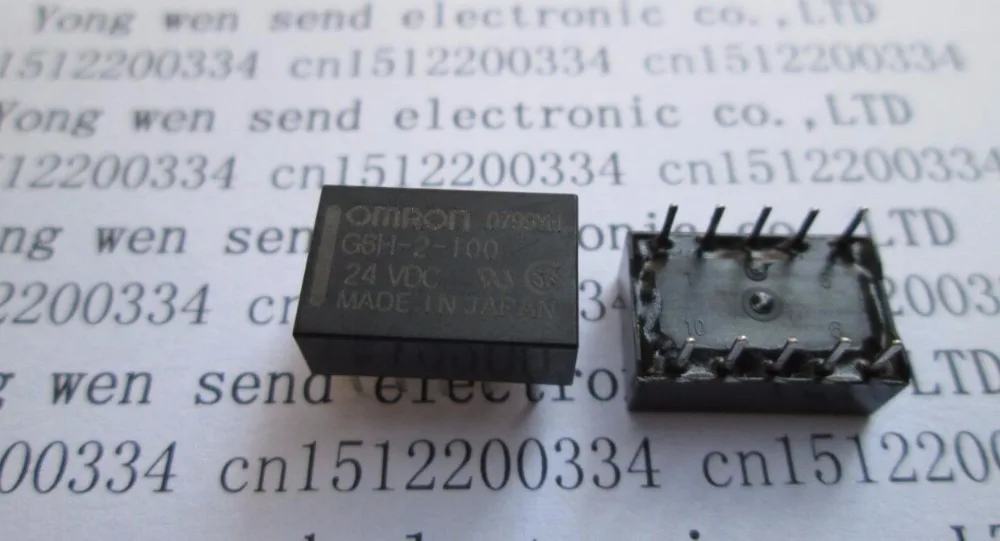 Горячая новинка G6H 2 100 24VDC G6H210024VDC DC24V 24V OMRON DIP10|omron h3cr|omron ly2omron hem |
