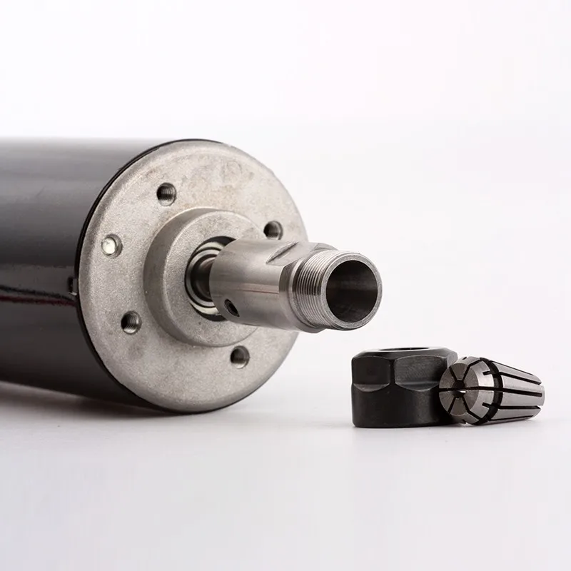 CNC шпиндель 500 Вт с воздушным охлаждением ER11 патрон CNC 0.5квт фрезерный мотор и шпиндель Преобразователь мощности и 52 мм зажим