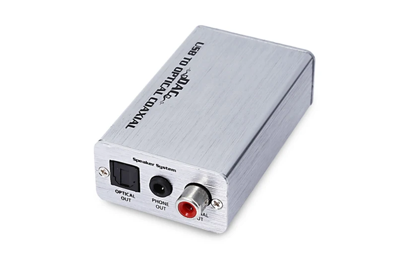 USB внешняя звуковая карта DAC цифровой аудио декодер усилитель для наушников ASIO звуковая карта коаксиальный Оптический 3,5 мм выход