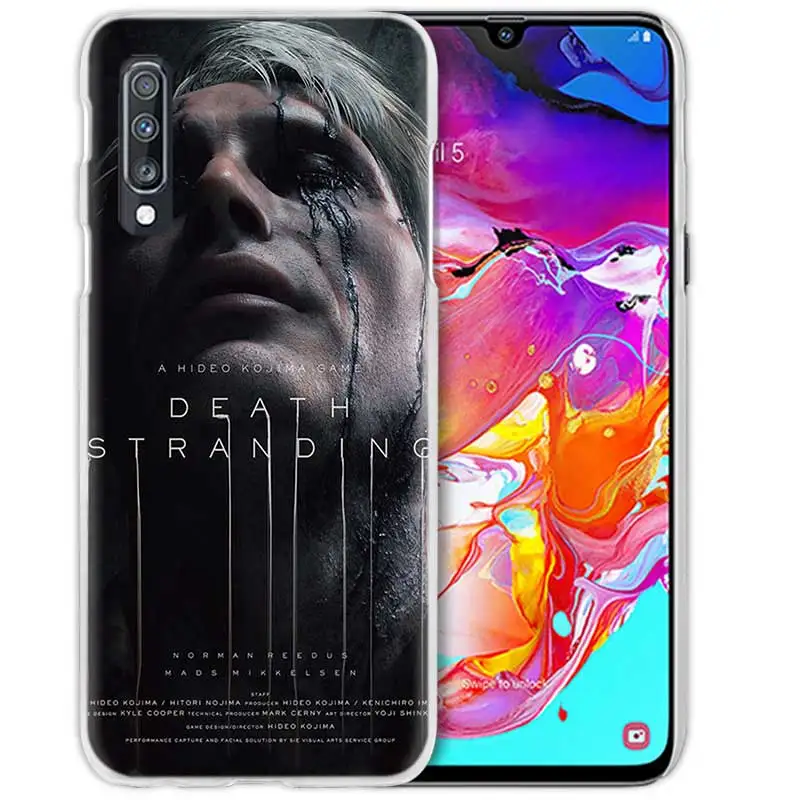 04 Death Stranding чехол для samsung Galaxy A50 A70 A20e A40 A30 A20 A10 A8 A6 плюс A9 A7 жестркий Прозрачный поликарбонатный чехол-портмоне для телефона чехол - Цвет: 04