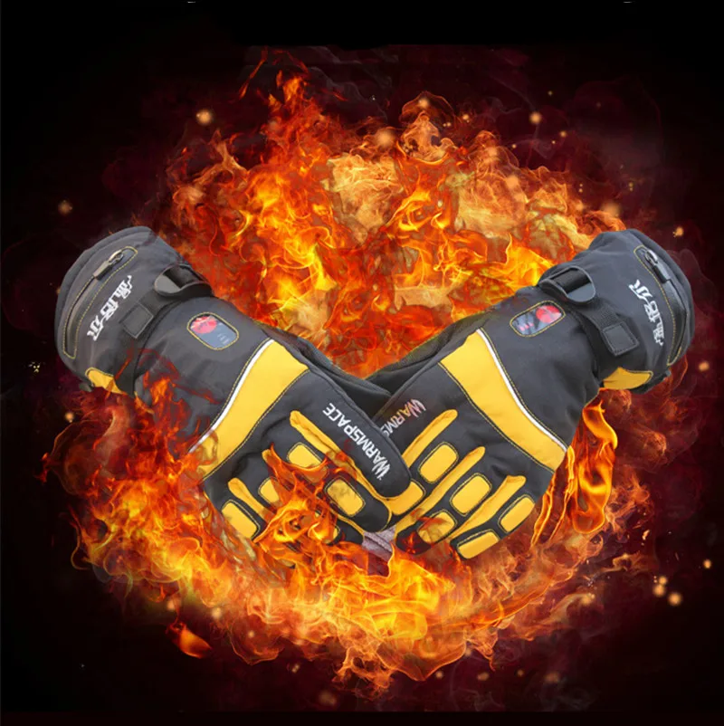 Самонагревающиеся перчатки с электрическим подогревом литиевым аккумулятором 3