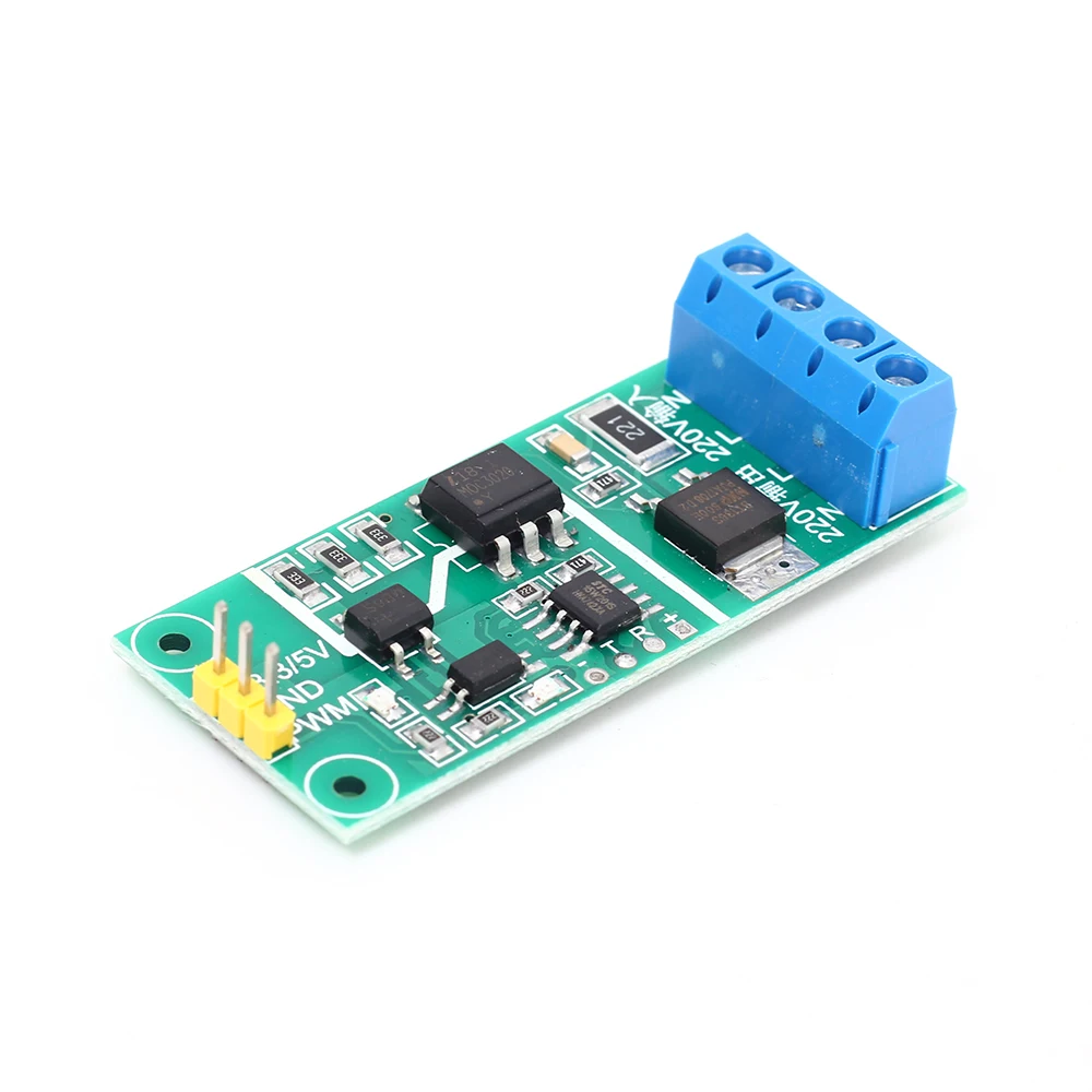 AC 220V PWM Контроллер регулятор оборотов тиристорный изолирующий модуль затемняющий напряжения 1Hz~ 500Hz регулятор двигателя Модуль регулирования скорости