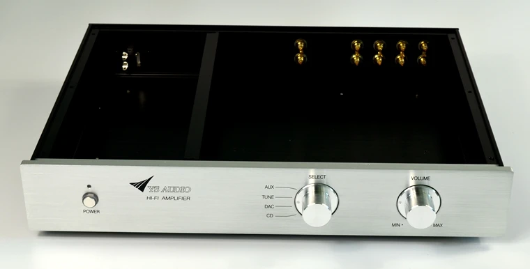 4307 полностью алюминиевая фотовспышка/DIY чехол для телефона|amp box|preamp chassispower amp |