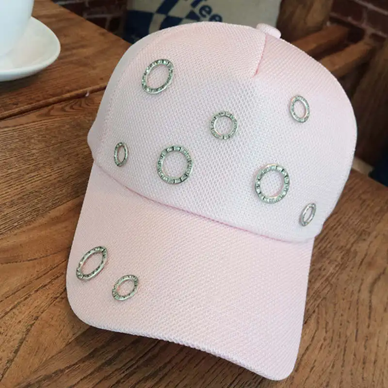 Men women baseball cap snapback sunshade gorras adjustable rhinestone summer hat hip hop casquette beisbol dad bone | Аксессуары для