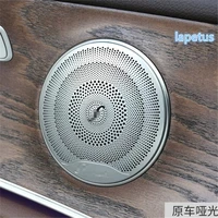 lapetus inner door stereo speaker audio loudspeaker cover trim 4 pcs matt fit for mercedes benz e class e class w213 2016 2020