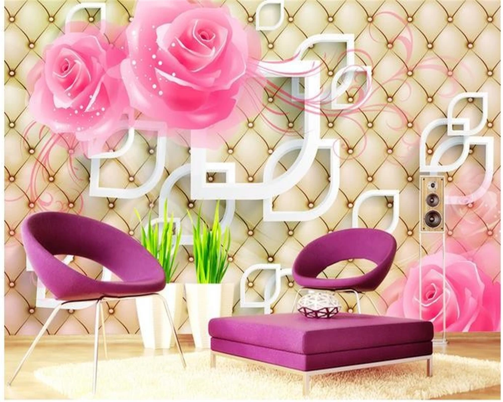 Обои для стен 3d обои на заказ hd цветочные фото гостиная спальня ТВ росписи обоев |
