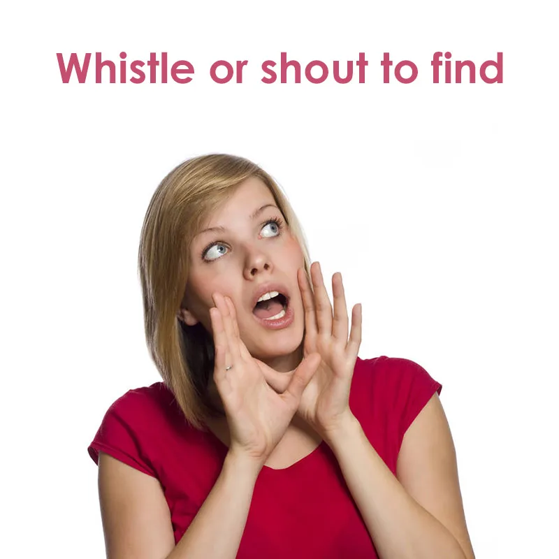 Overfly беспроводной анти-потерянный сигнальный свисток Звук для поиска ключей или