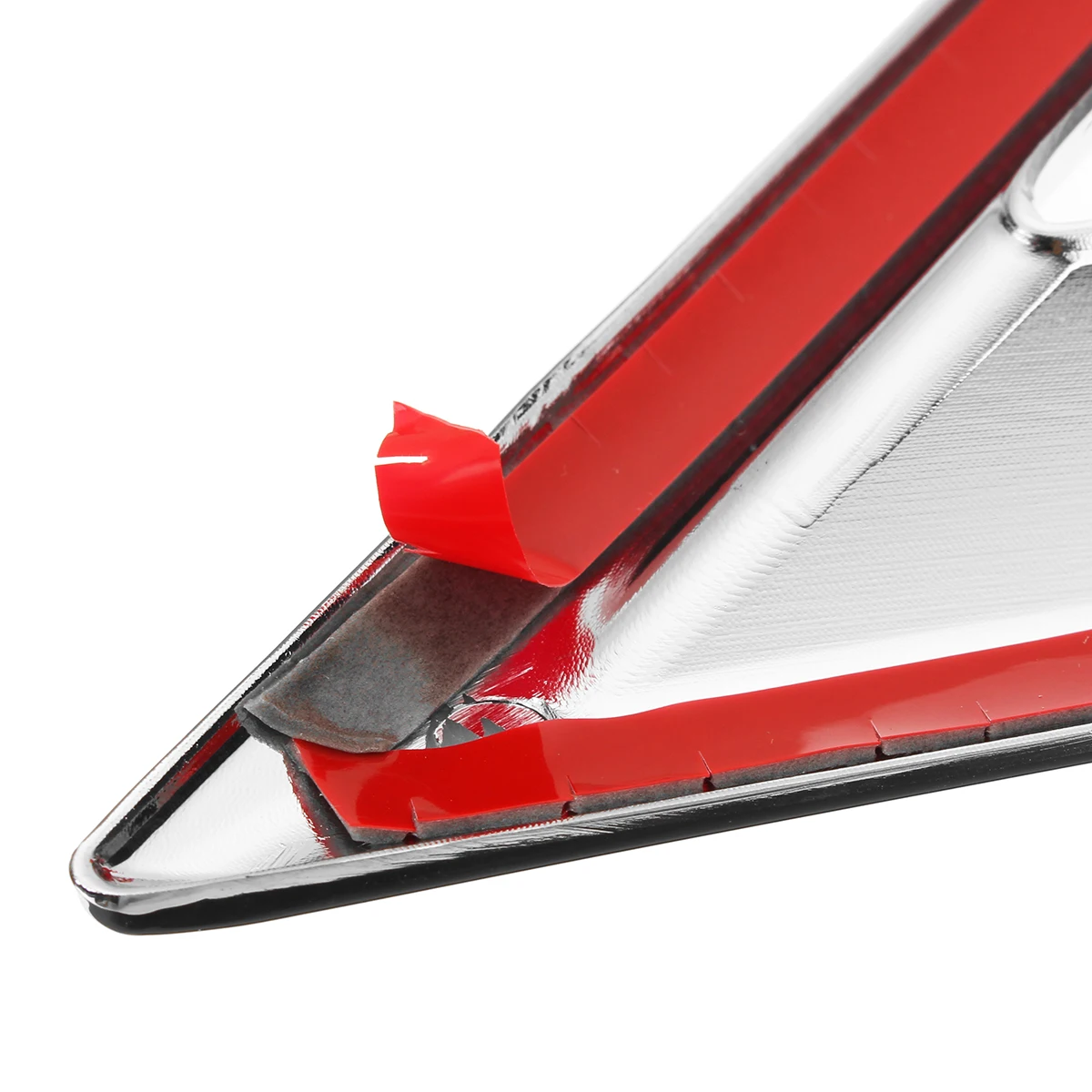 2x автомобильный передний противотуманный светильник накладка ABS Хромированная