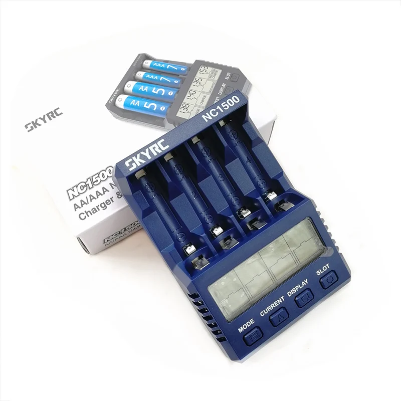 SKYRC зарядное устройство NC1500 5 V 2.1A AAA зарадное для батареии АА и анализатора NiMH