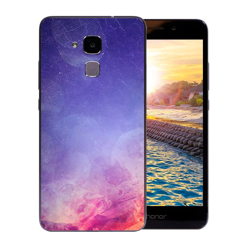 5 2-дюймовый чехол для телефона Huawei Honor 5C гелевый прозрачный мягкий силиконовый 7