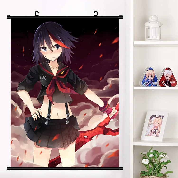 Для костюмированной вечеринки по японскому аниме KILL la Matoi Ryuuko наклейки на стену