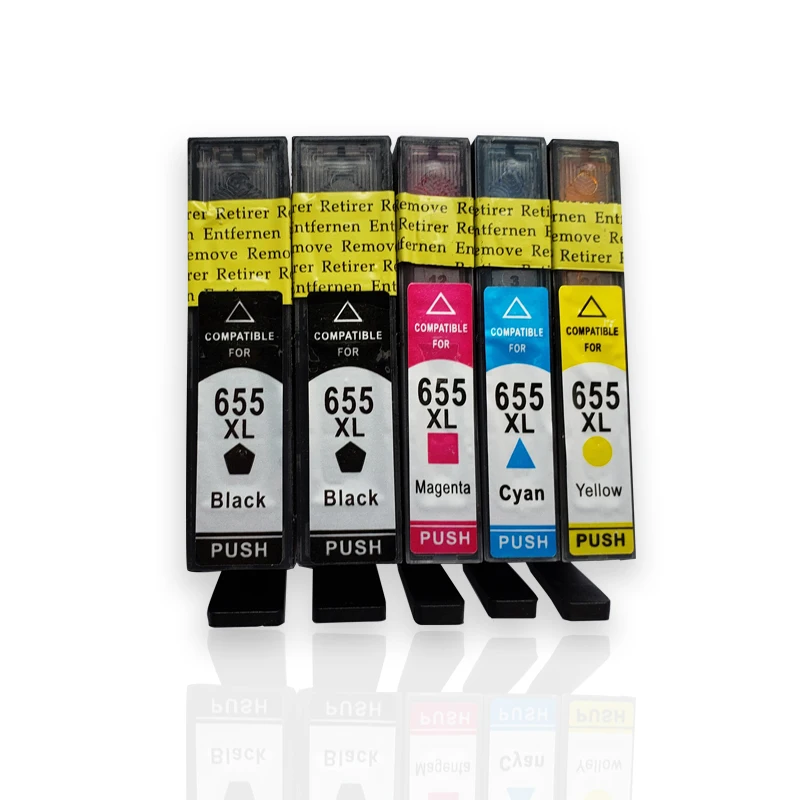 Hisaint 2BK+ 1C+ 1 м+ 1Y для hp 655 картридж с чернилами для hp Deskjet ink Advantage 3525/4615/4625/5525/6520/6525 струйный принтер