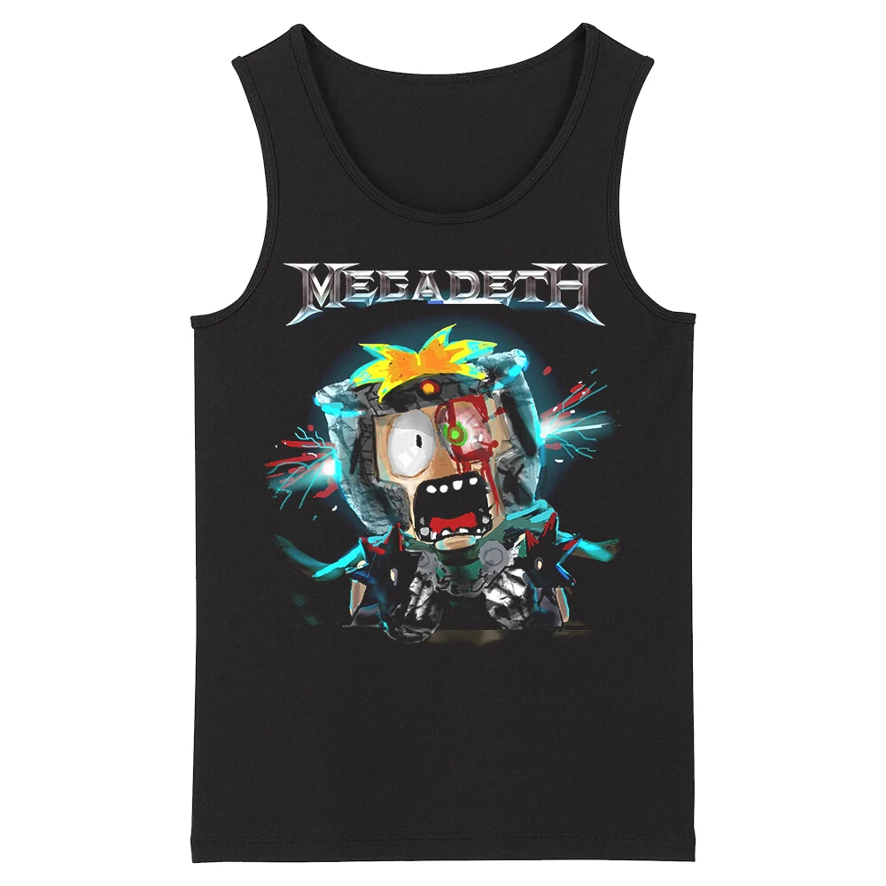 Todhoof Megadeth большие четыре из Thrash тяжелого металла смерти металла Thrash металла мужские Новые майки Азиатский размер