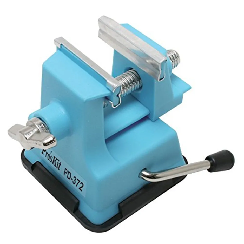 

Original Pro'skit PD-372 Mini Vise Bench working table Vice Bench for DIY Jewelry Craft mould Fixed Repair Tool