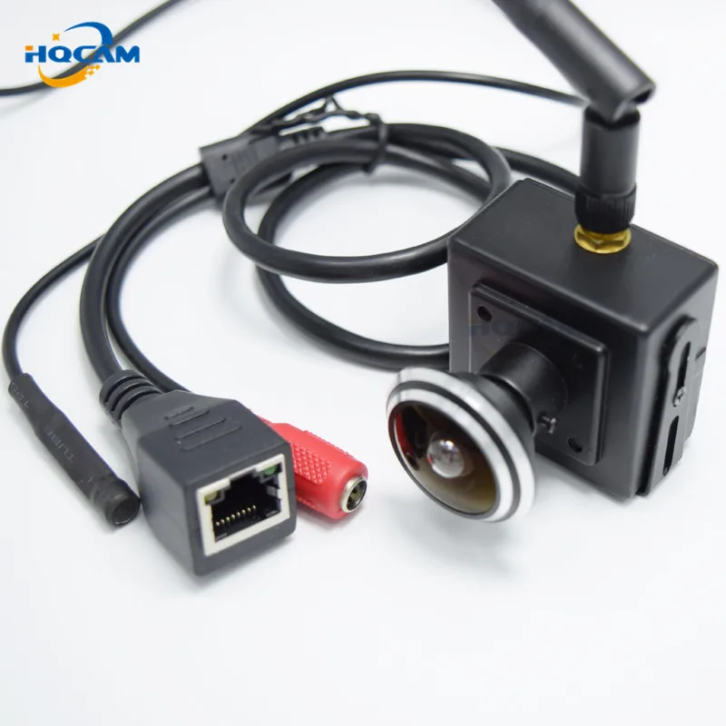 HQCAM 720P широкоугольная камера 1 78 мм с объективом рыбий глаз аудио Wi Fi ip 0 МП