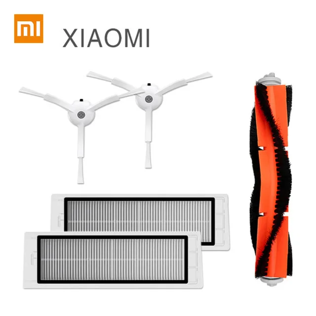 Spare Parts Roborock Оригинальные запасные части для Roborock S50 S55 Xiaomi пылесос Roborock аксессуары кучи фильтр основная щетка боковая щетка - Цвет: Spare Parts Roborock