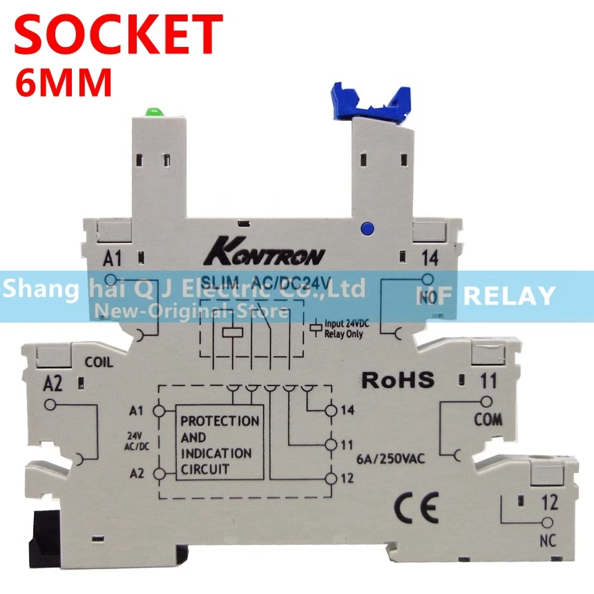 HF relay HF41F 24 ZS 12 (555) 6A 1CO 5V 12V 24V вафельное реле новое и оригинальное|Реле| |