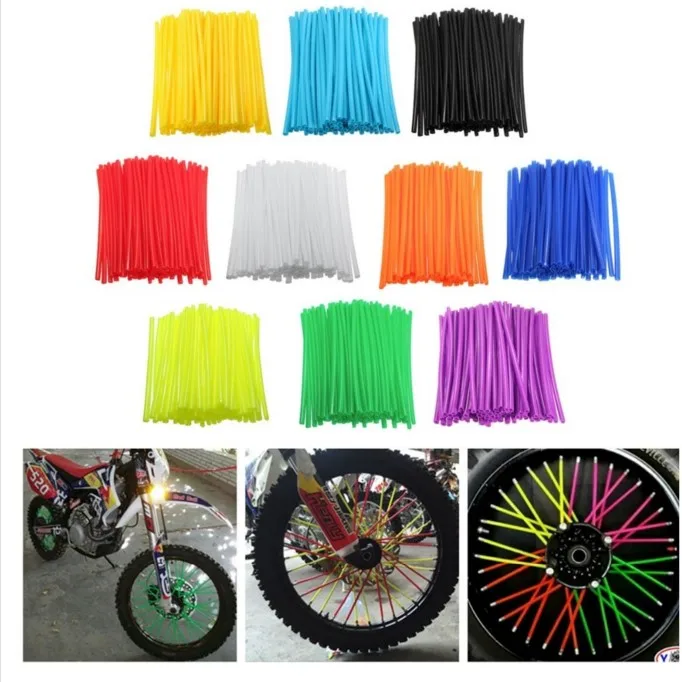 74 шт./лот универсальные кожухи для спиц колесных дисков Чехлы honda crf 250 450 230