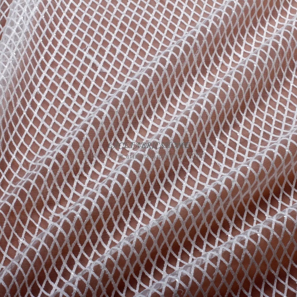 Свадебный стиль полиэстер тяжелая вышивка бисером кружевная ткань для